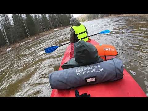 Видео: Сплав по Серебрянке