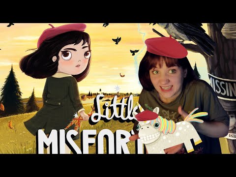 Видео: Я УШЛА ИЗ ДОМА в Little Misfortune #1