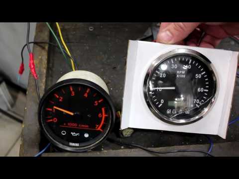 Видео: Настройка тахометра KUS