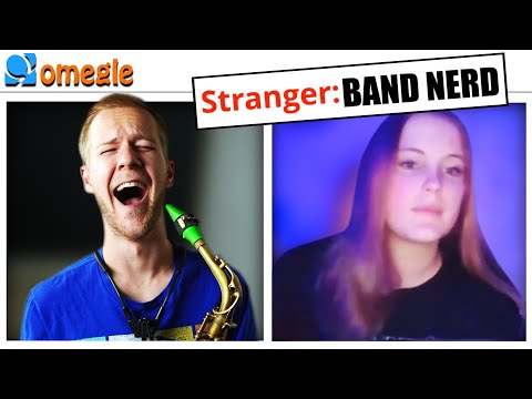 Видео: Саксофонист ТРОЛЛИТ незнакомцев на OMEGLE!