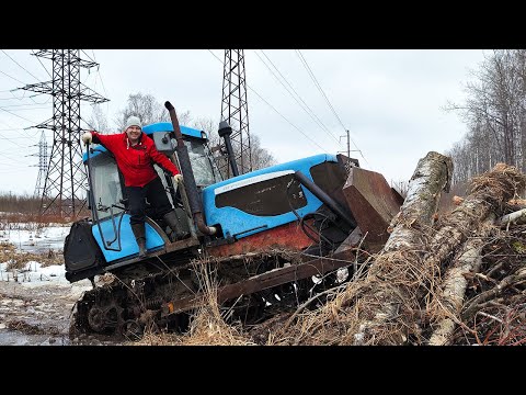 Видео: Что они сделали с ДТ75? / Агромаш 90ТГ