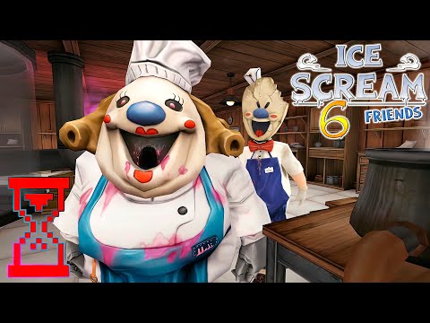 Видео: Плохие концовки Мороженщика 6 // Ice Scream 6