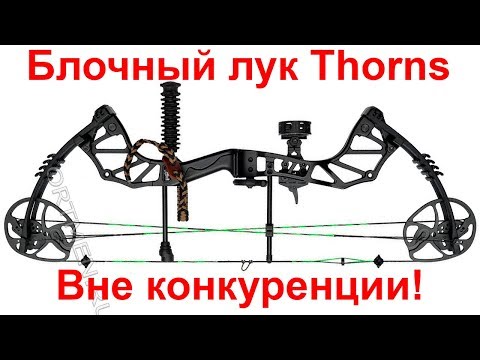 Видео: Блочный лук Man kung MK CBA5 Thorns- обзор, тест, стрельба.