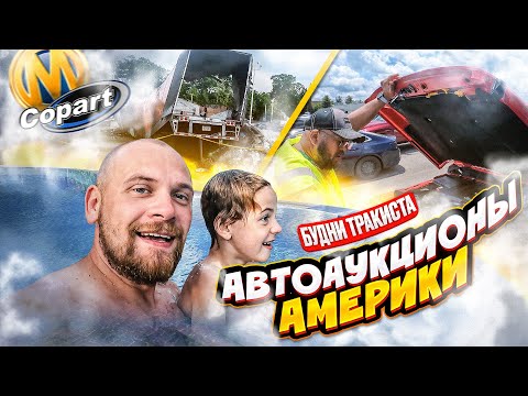 Видео: АВТОАУКЦИОНЫ АМЕРИКИ | БУДНИ ТРАКИСТА