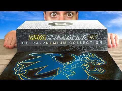 Видео: КОЛЛЕКЦИОННАЯ КОРОБКА POKEMON MEGA CHARIZARD ULTRA PREMIUM ЗА 100 ДОЛЛАРОВ! Открываем!