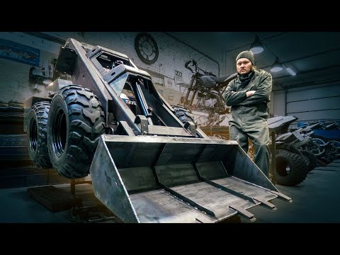 Видео: Собираем минипогрузчик (часть 1)