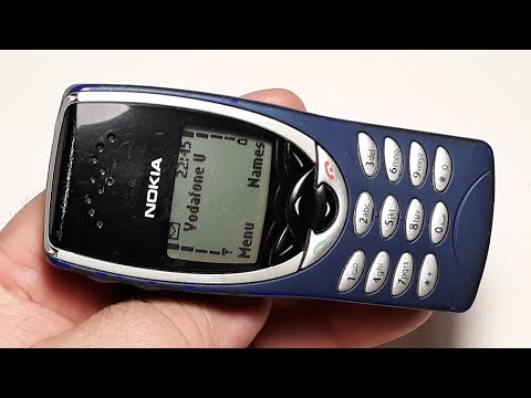 Видео: Nokia 8210 из Италии. Ретро телефон. Капсула времени из 2000 года. Made in Finland