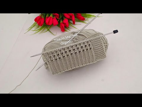 Видео: Ого 🧶Быстро продвигающаяся простая вязаная модель жилета, шали, свитера