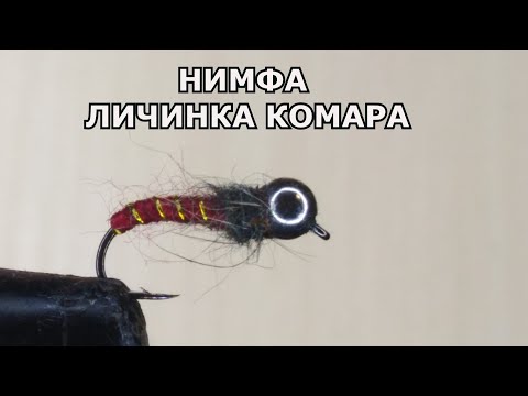 Видео: Личинка комара. Уловистая нимфа для мормышинга.