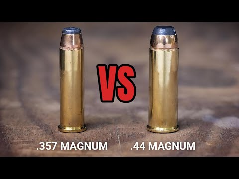 Видео: 357 Magnum против 44 Magnum — что лучше для вас