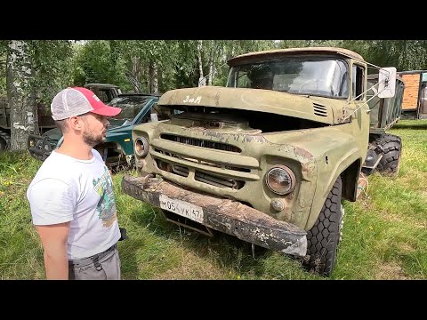 Видео: Дали вторую жизнь спустя 10 лет! ЗИЛ-130 с заднего двора!