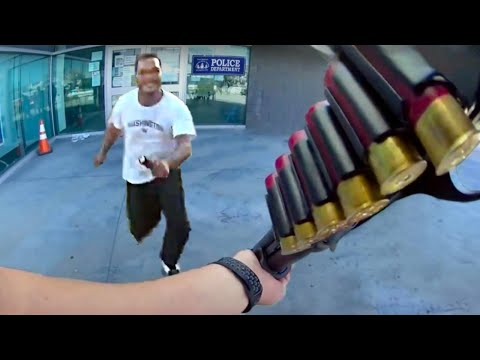 Видео: Когда ПРЕСТУПНИКИ используют ОРУЖИЕ в ПОЛИЦЕЙСКИХ УЧАСТКАХ!