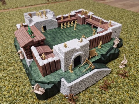 Видео: Форт для солдатиков!