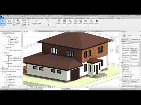 Видео: Autodesk Revit. Инструмент краска. Соединение стен в ревите