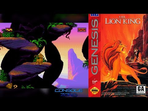 Видео: Lion King (Король Лев) - прохождение игры (Sega Mega Drive, 16-bit)
