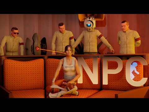 Видео: НЕВЕРОЯТНЫЕ Секреты NPC! Как Valve ИСПОРТИЛИ код Portal 2?
