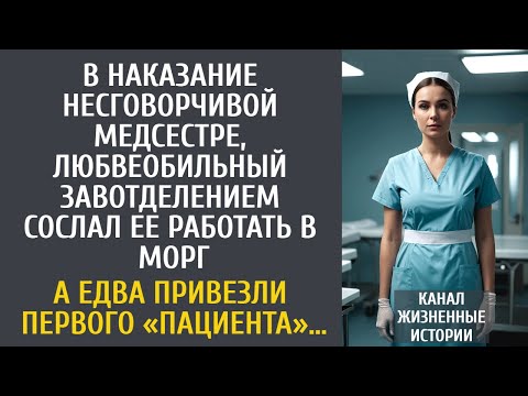Видео: В наказание несговорчивой медсестре, начальник сослал ее в морг… А едва привезли первого «пациента»…