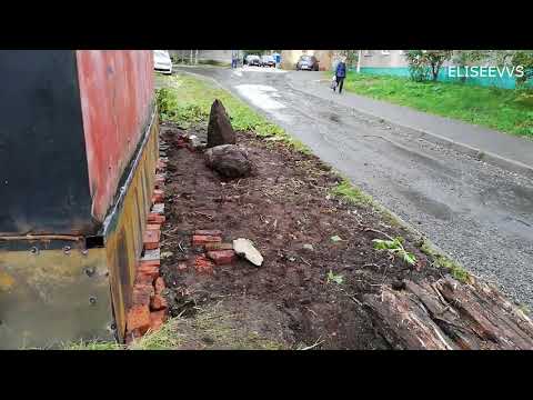 Видео: подъём  металлического гаража на 50 см