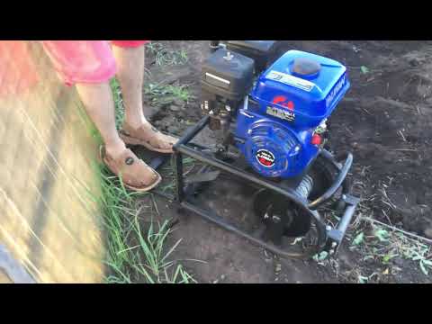 Видео: Посадка картофеля под мотолебедку