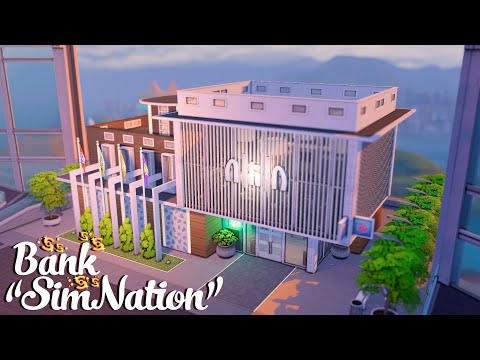 Видео: Банк "SimNation" 💵 │︎ Строительство [TS4]