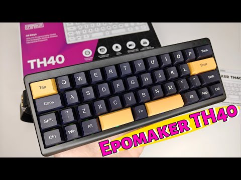 Видео: Обзор клавиатуры Epomaker TH40 Максимум возможностей в 40% форм факторе