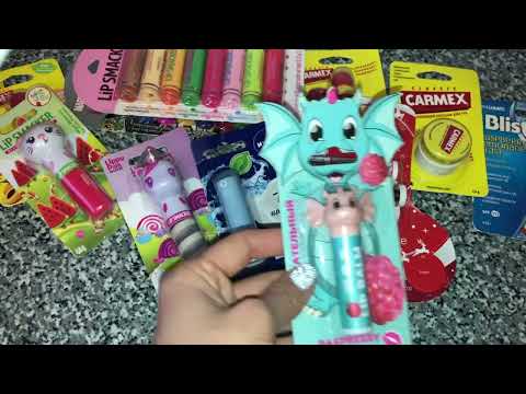 Видео: МОИ БАЛЬЗАМЫ ДЛЯ ГУБ 🤩 ЧАСТЬ 6 ❤️