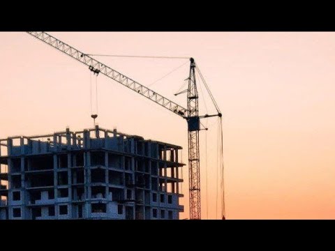 Видео: Разные башенные краны слайд шоу