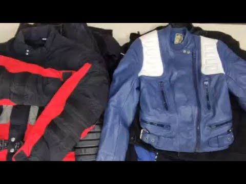 Видео: Лот 1199 Мото Экипировка Германия 1490р кг 17,3кг 12ед