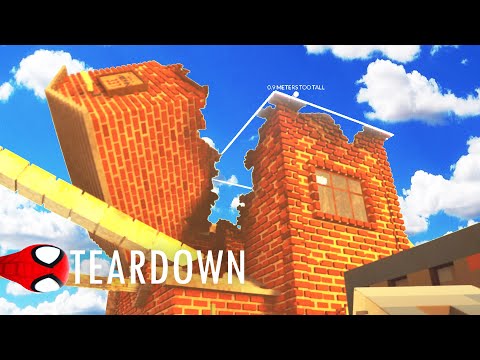 Видео: БЫЛО ЗДАНИЕ - НЕТУ ЗДАНИЯ ВОТ ТАК TEARDOWN Володя в Тирдаун ( тирдавн ) Майнкрафт с реальной физикой