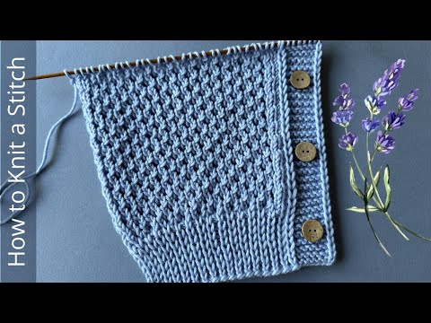 Видео: 🌬️💙 Легкая Бризовая Сетка: Нежный Узор для Вязания / Light Breeze Mesh: Gentle Knitting Pattern 💙🌬️