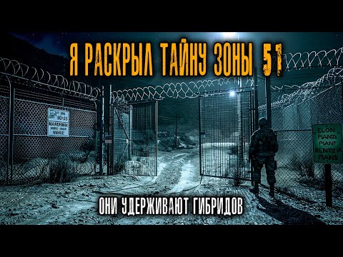 Видео: Я Работал Охранником в ЗОНЕ 51 - Тут СКРЫВАЮТ нечто УЖАСНОЕ. Истории Ужасов