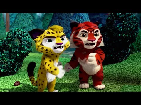 Видео: Лео и Тиг - мультфильм о приключениях друзей - Сборник серий