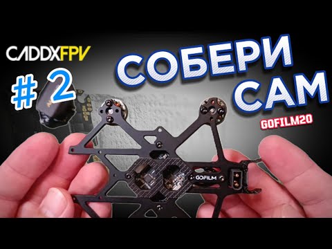 Видео: Сборка дрона Gofilm20 от CaddxFPV