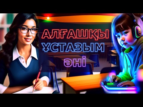 Видео: Ұстаздар күніне |  Алғашқы Ұстазым | Балаларға арналған әндер
