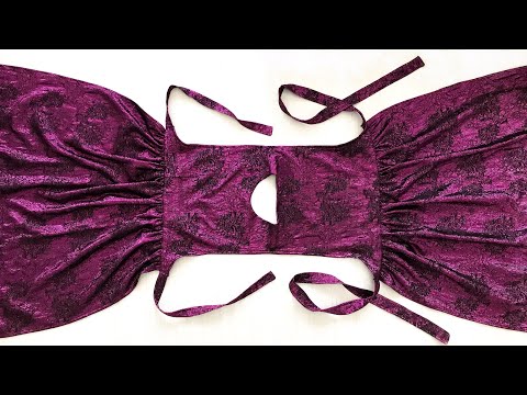 Видео: ✅ Платье с запахом подходит всем размерам ОЧЕНЬ ЛЕГКО крой и шитье для начинающих