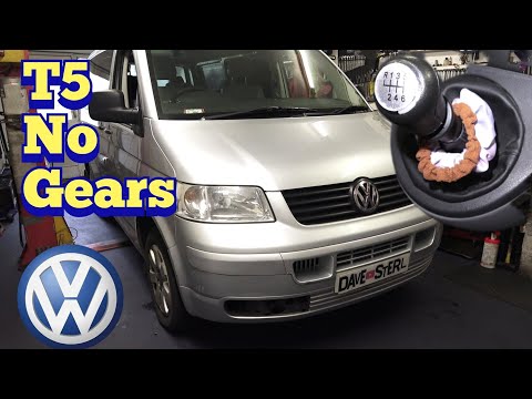 Видео: VW Transporter T5 не включает передачи