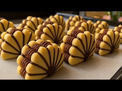 Видео: Печенье тает во рту! вкусно и легко, вы будете готовить его каждый день! Невероятно вкусно!