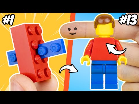 Видео: 13 Крутых LEGO Фокусов!