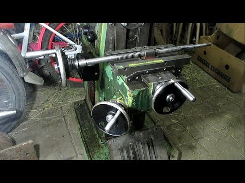 Видео: Саморобні штурвали для НГФ-110Ш3 з маховиків швєйних машин