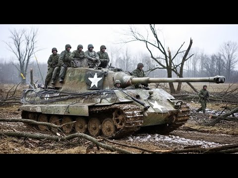 Видео: «Американские солдаты захватили “Королевский тигр” — и были шокированы, когда он сломался, не дойдя