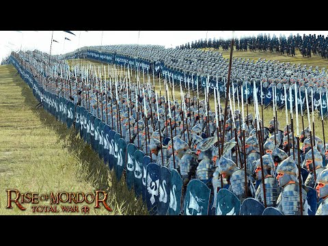 Видео: ХАРАДРИМЫ ПОСТАВИЛИ ГОНДОР НА КОЛЕНИ ЭТОЙ БИТВОЙ! 5000 VS 15000 Rise Of Mordor