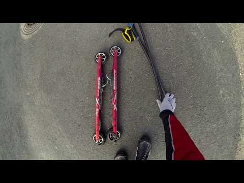 Видео: Лыжероллерная трасса Контиолахти (Kontiolahti rollerski)