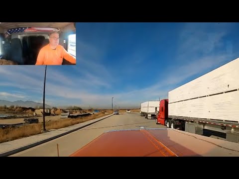 Видео: #797 Доставка на место работы. Жизнь водителя-оператора-владельца грузовика с бортовой платформой