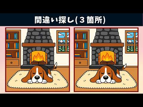 Видео: Найдите 3 отличия | Иллюстрация Версия #2049