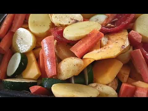 Видео: 🍲 ОВОЩИ в духовке/🍆🥕🥔 Легко и вкусно 