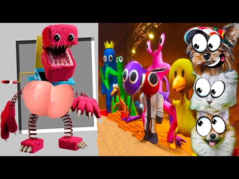 Видео: РУКОПОПЫЙ БОКСИ БУ против РАДУЖНЫХ ДРУЗЕЙ ! СМЕШНЫЕ МЕМЫ Funny Rainbow Friend Memes Лера и  Макс