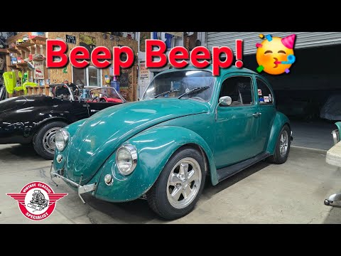 Видео: Ежедневное обновление мастерской VCS Vintage VW Restoration, Эпизод 536, зелёный 67-й жучок получ...
