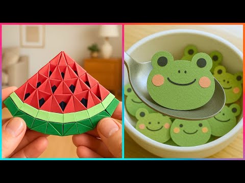 Видео: 99 Простых Бумажных Поделок, Когда Скучно | Лучшее За Год