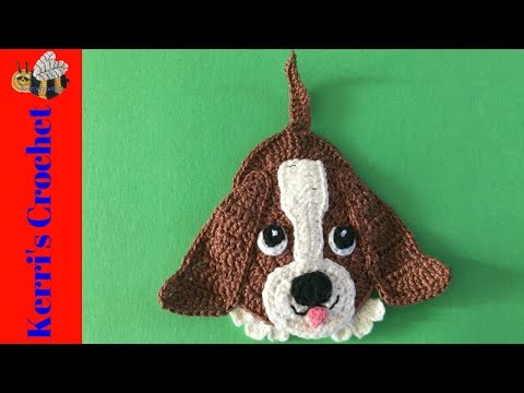 Видео: Бассет-хаунд для собак вязание крючком