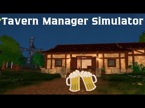 Видео: ПОДОЗРИТЕЛЬНАЯ БАБУЛЬКА КЛЯНЧИТ ДЕНЬГИ ➜ Tavern Manager Simulator #2